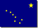 Alaska state flag 
